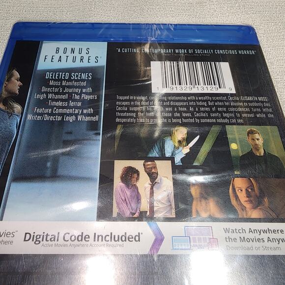 The Invisible Man movie Blu-ray+ DVD+ Digital code - Picture 6 of 6